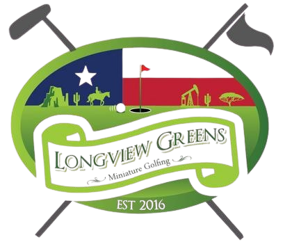 Longview Greens Miniature Golfing logo